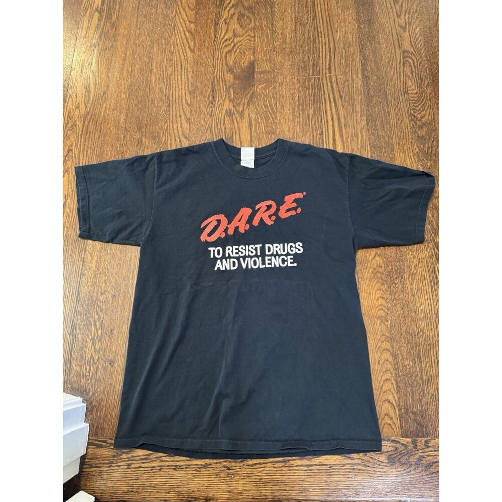 Mens DARE vintage shirt size Large